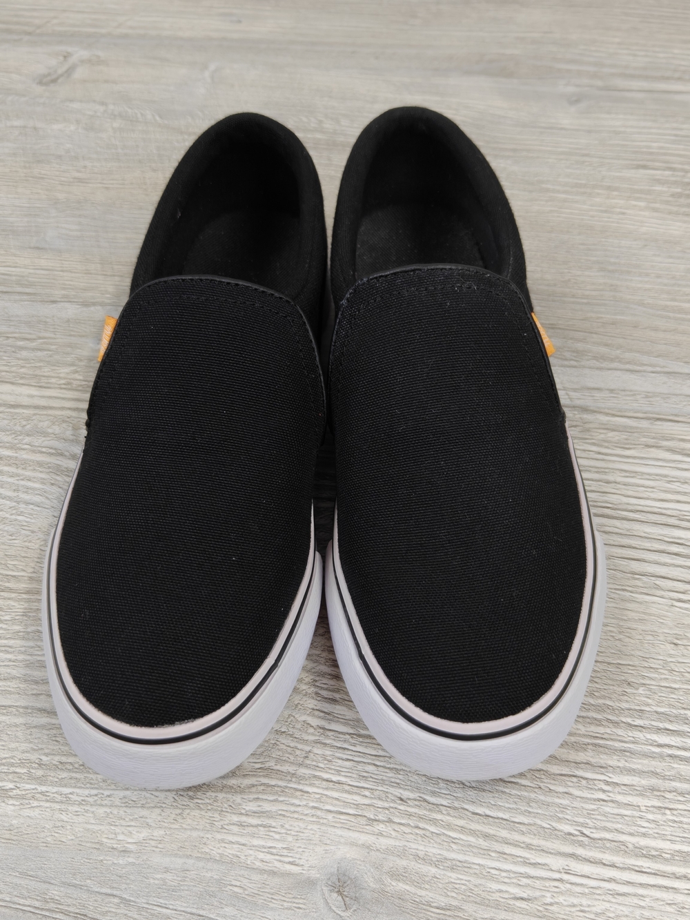 Nike Women's Court Royale AC Slip-On Black White Canvas Shoes BQ9138-001 Sz 6 - Picture 5 of 13